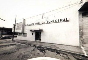 Primeiro prédio da Biblioteca Pública Municipal. Valinhos, SP, 1971. Foto: Acervo Roseline D’Ávila