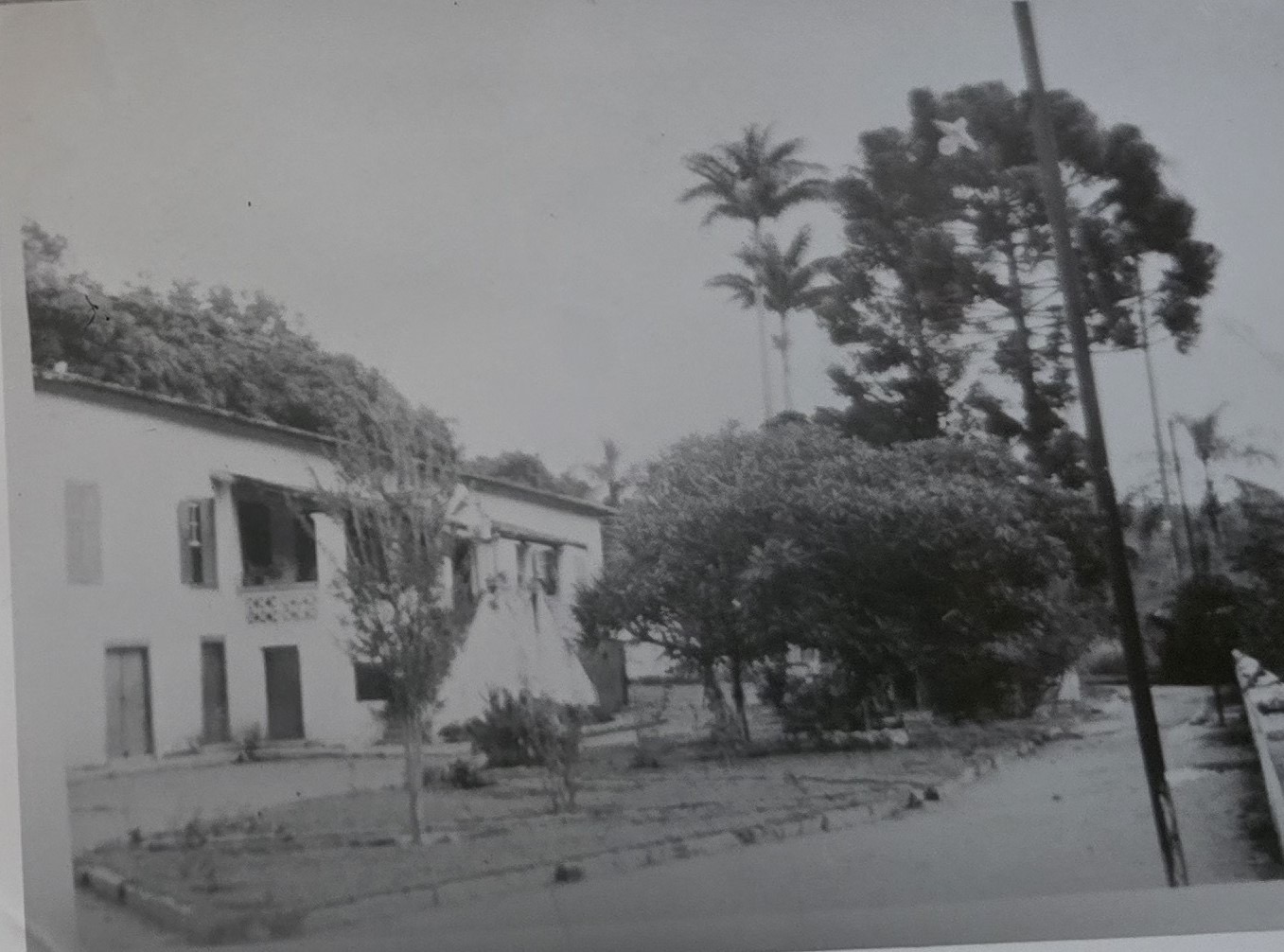 Fotografia antiga feita na Fazenda São João das Pedras