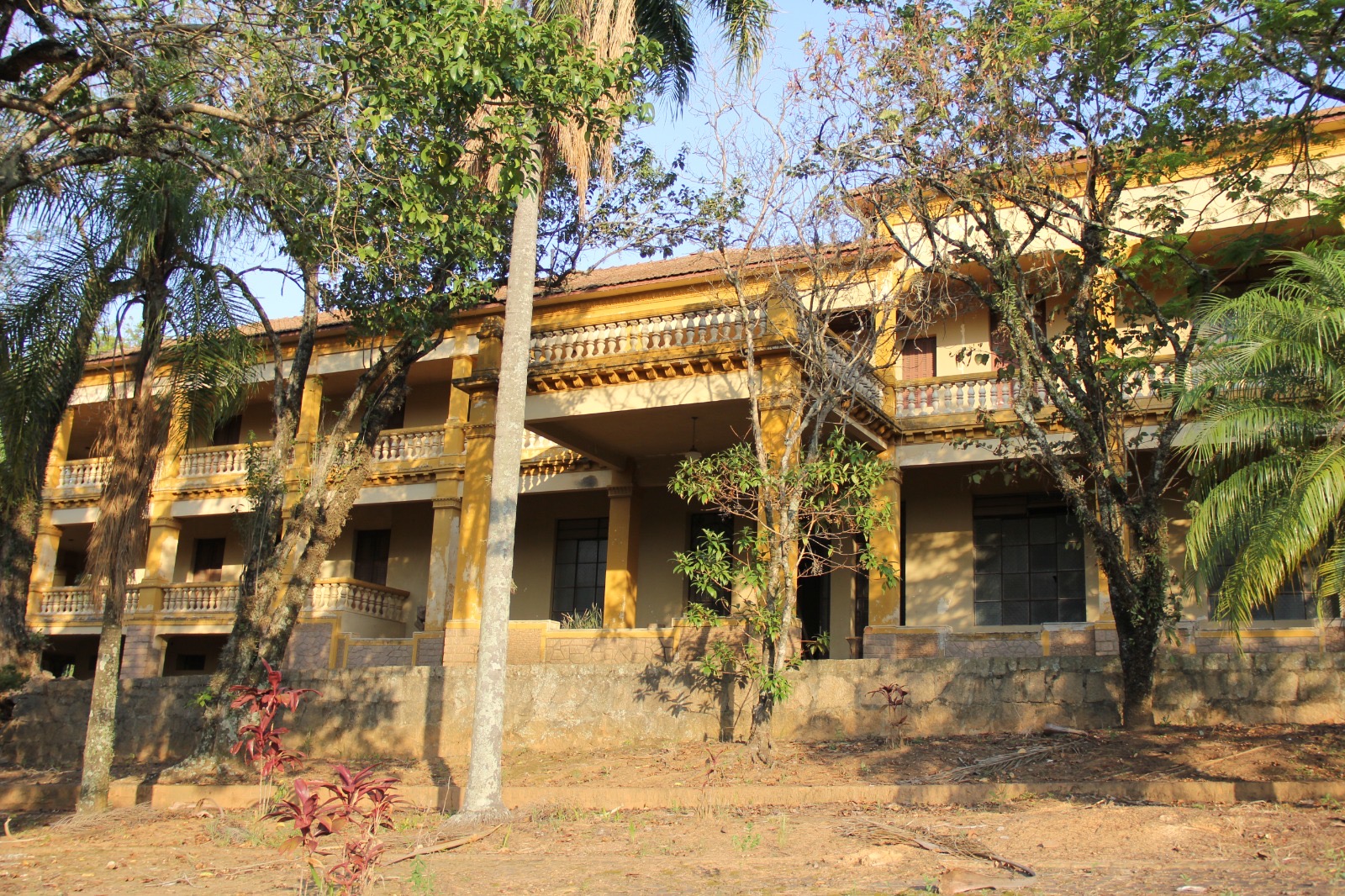 Prédio histórico do Hotel Fonte Sônia