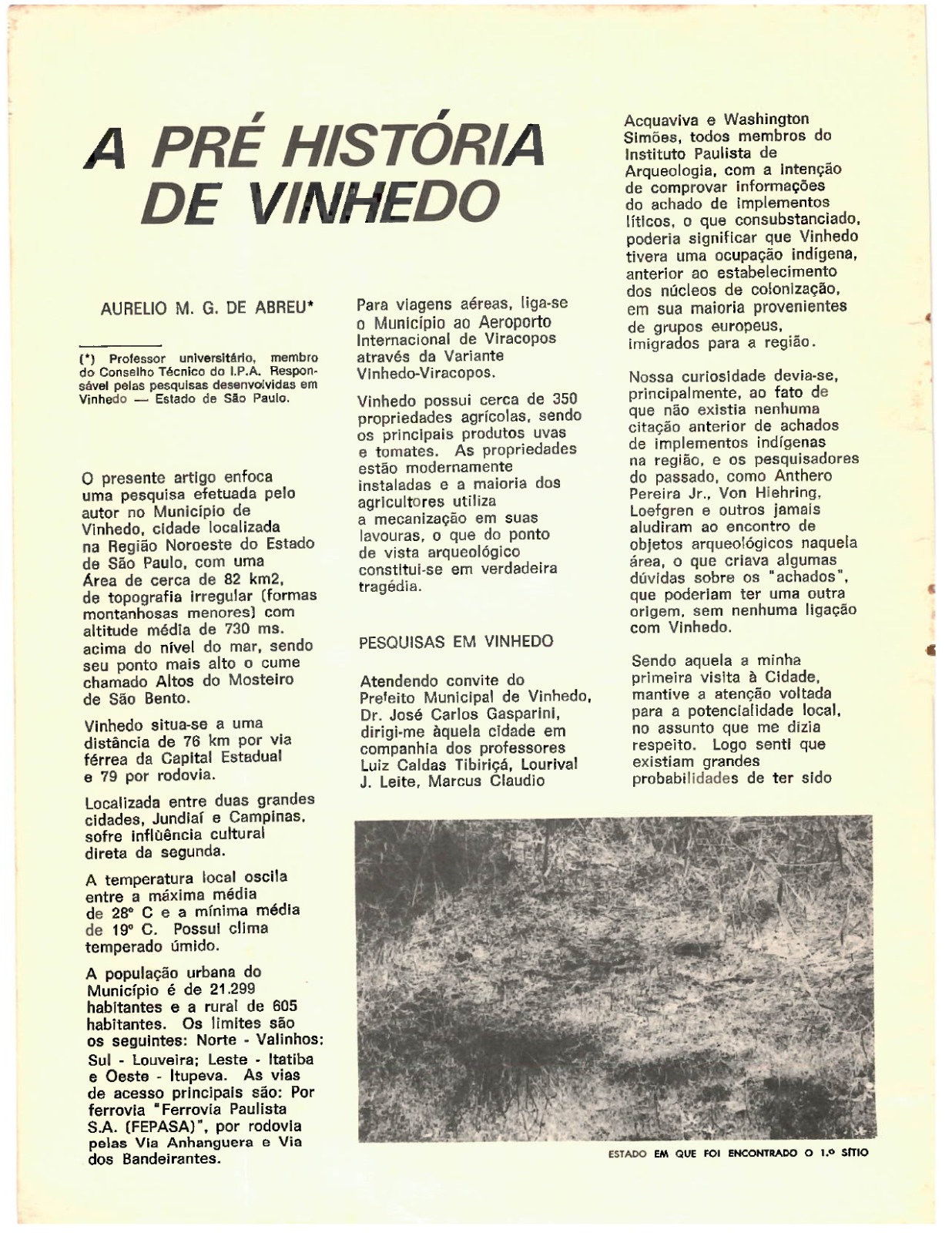 Povos indígenas perto do Ribeirão Pinheiros